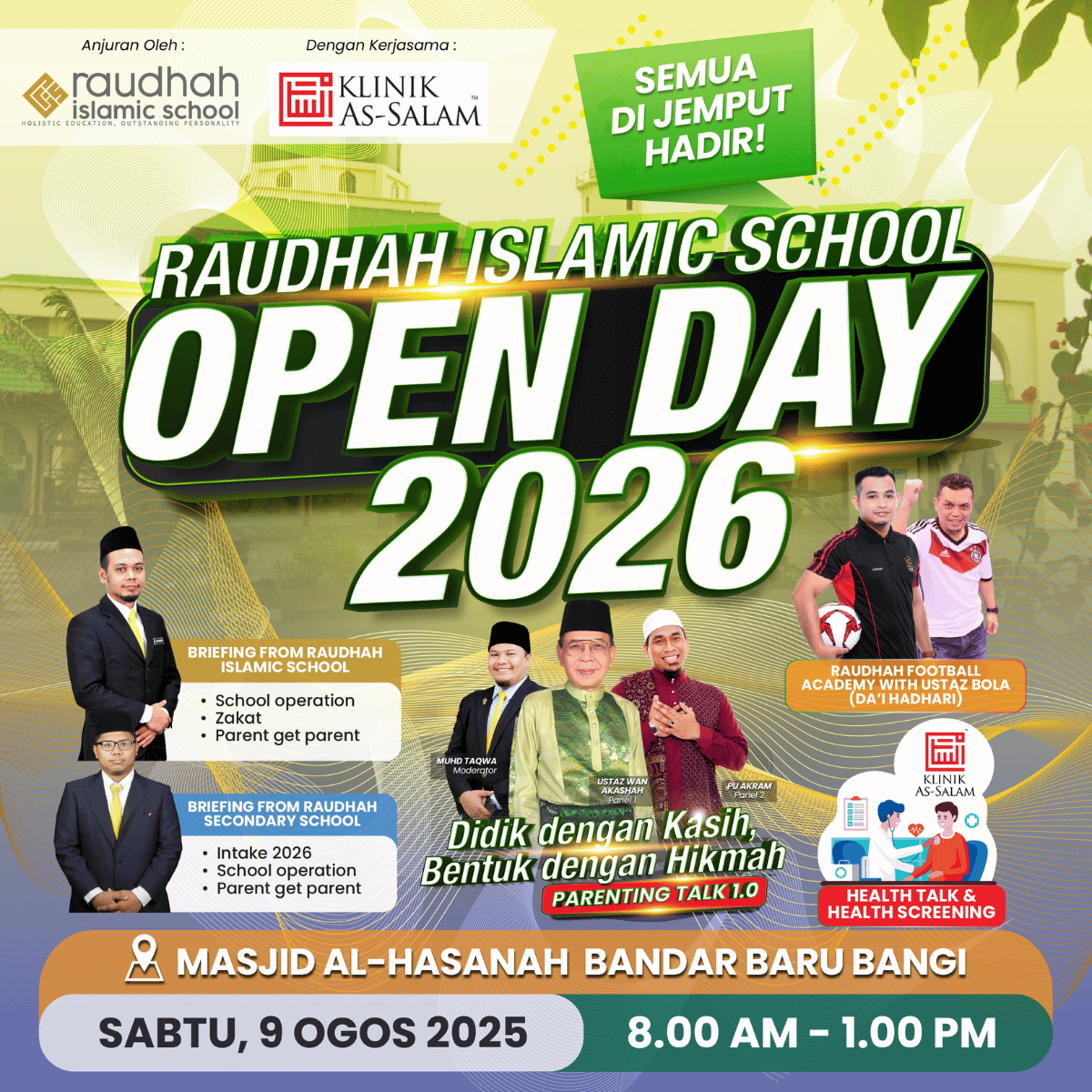 raudhah islamic school open day