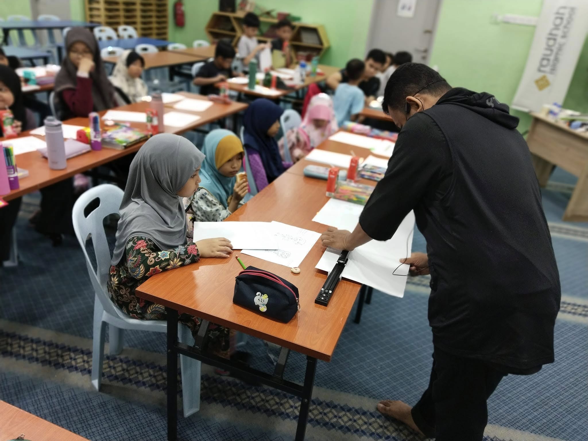 Raudhah-Islamic-School-bengkel-ustaz-kartun-04